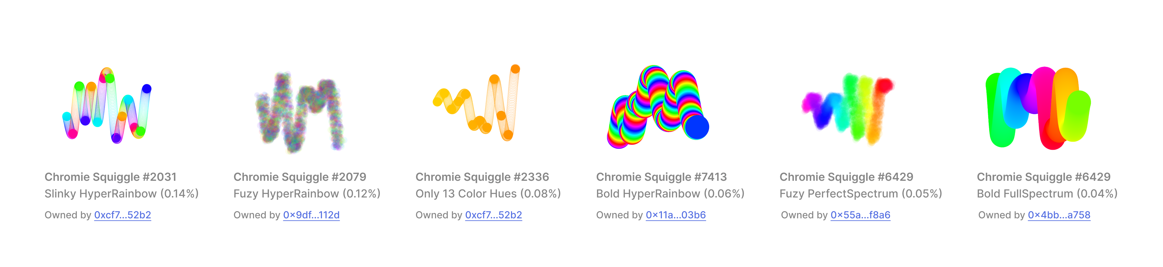 Incredibly Rare Chromie Squiggles
